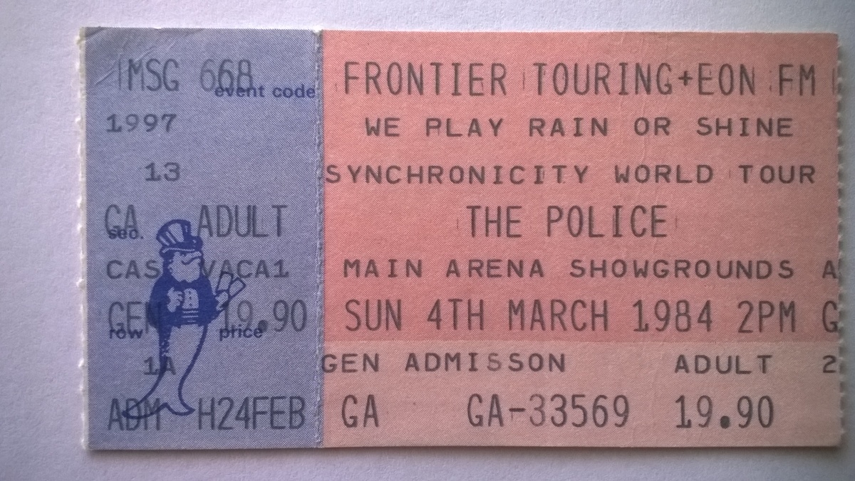 The Police | Bryan Adams |  Australian Crawl | Sunnyboys | Kids in the Kitchen