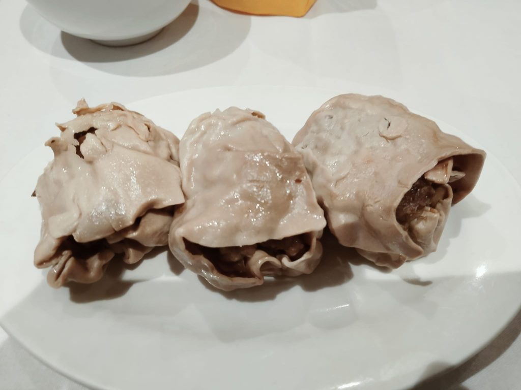 Berwick Palace Dim SIms steamed on a plate
